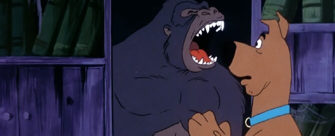 Scooby's Run In with the Ape Man