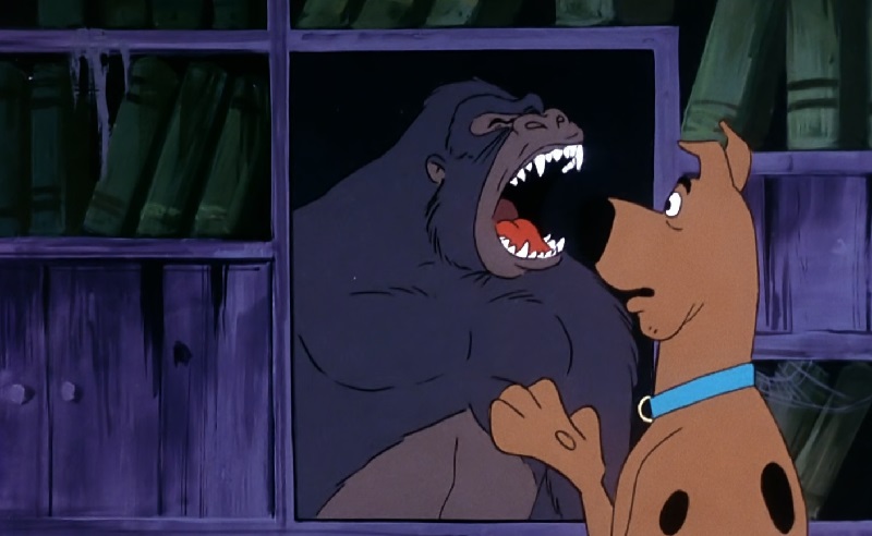 Scooby's Run In with the Ape Man