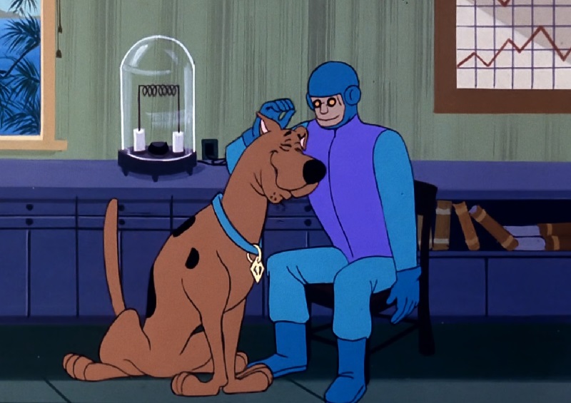 Friendly Robot and Scooby