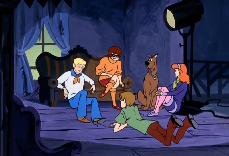 The Scooby Gang Hanging Out