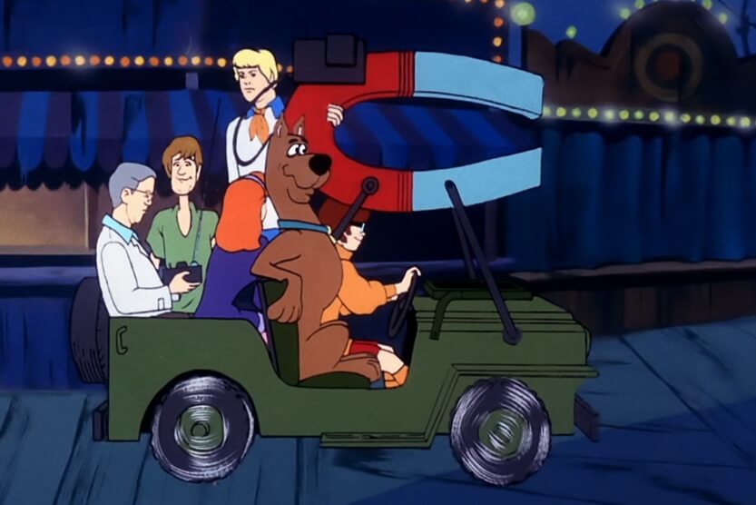 This magnet looks like a C