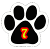 seven paws out of ten