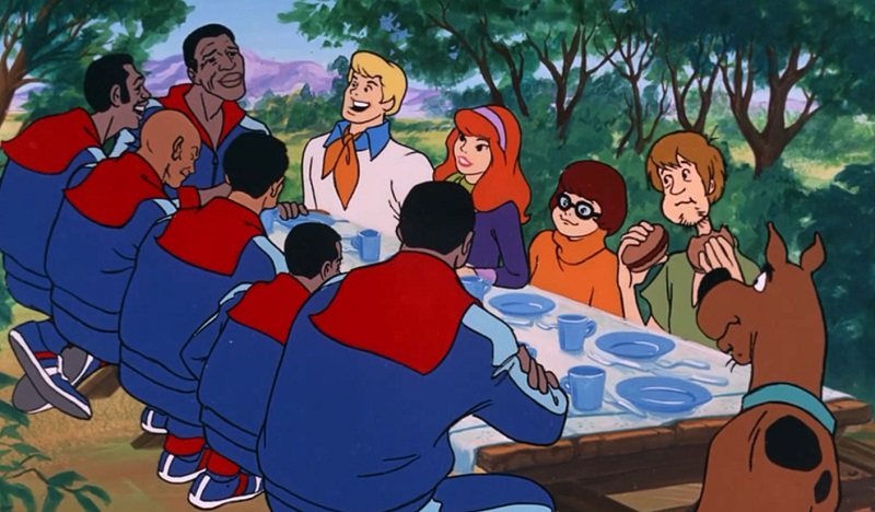Globetrotters and Scooby