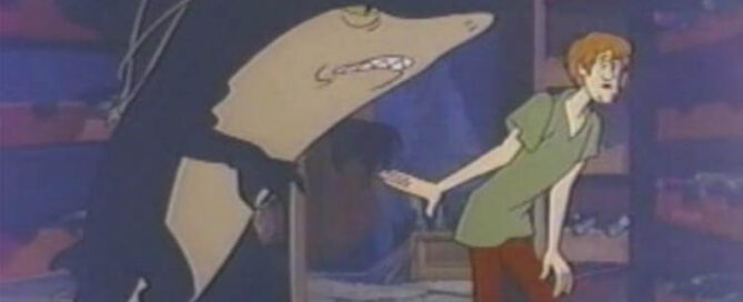 Shark god and shaggy