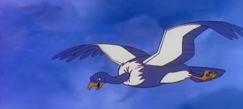 cartoon vulture