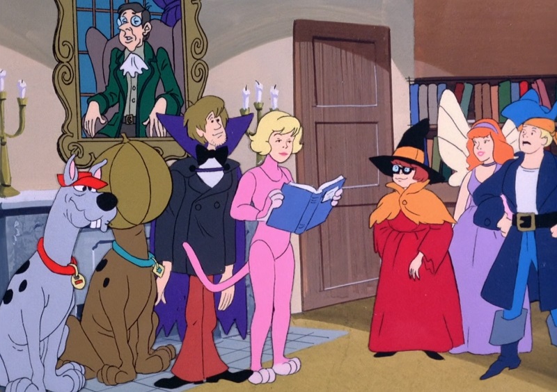 The Gang in Costumes