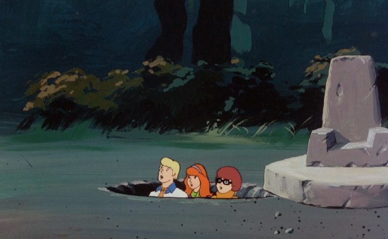 Freddy, Daphne, Velma and the secret passage