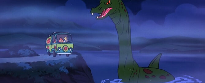 Lochness Monster and Mystery machine