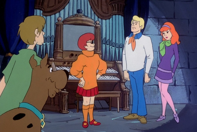 Organ room in the castle tower