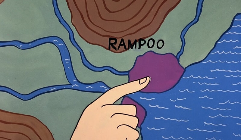 Map of Rampoo