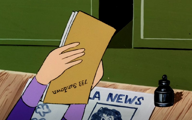 733 Sundown - upside down