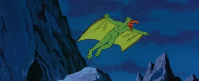 Pterodactyl creature