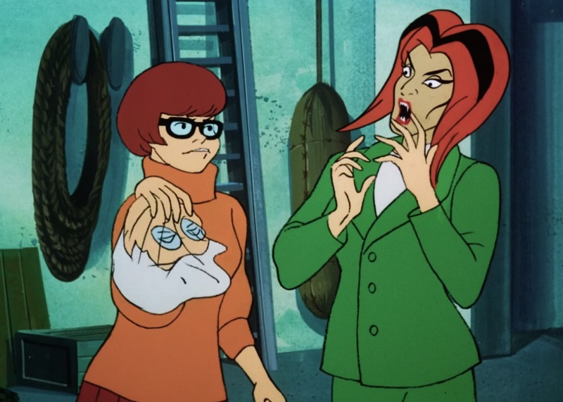 Velma unmasking Lady Vampire of the Bay