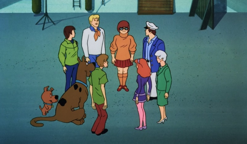 Scooby gang on the dock