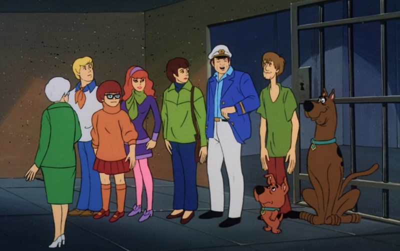 Sally, Mrs. Cornell, Jack & Scooby Gang