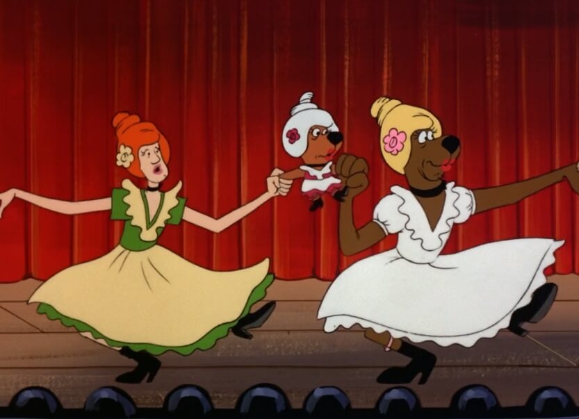 can can dancers