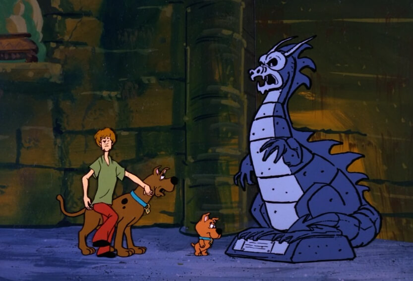 Stone Dragon Statue
