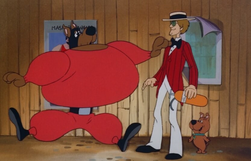 Scooby as the Masked Mangler