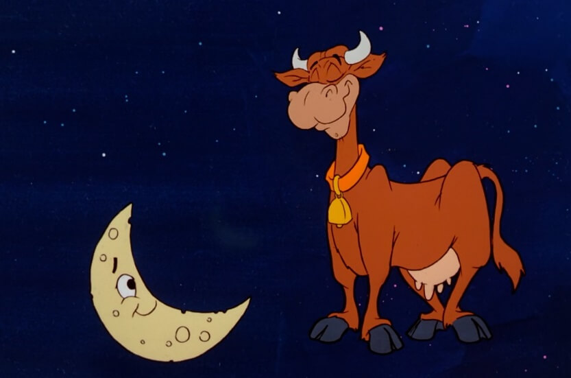 Cow and Moon