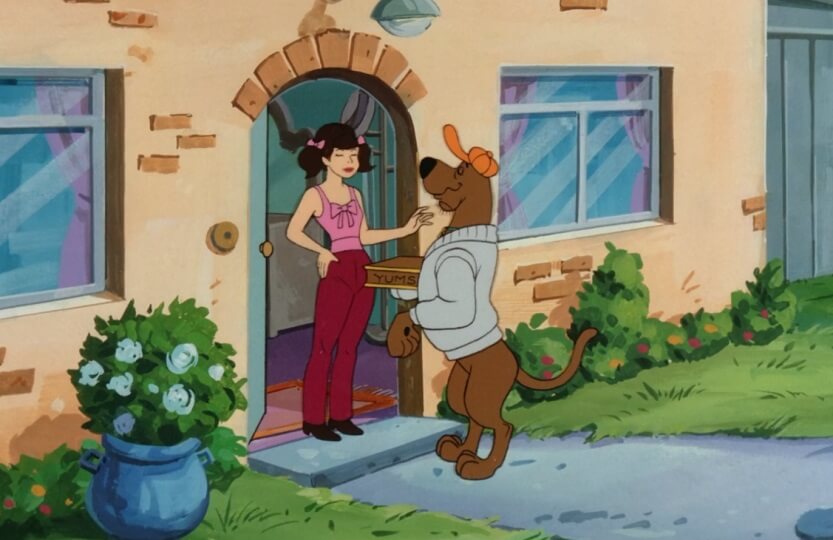 Scooby with Lucy