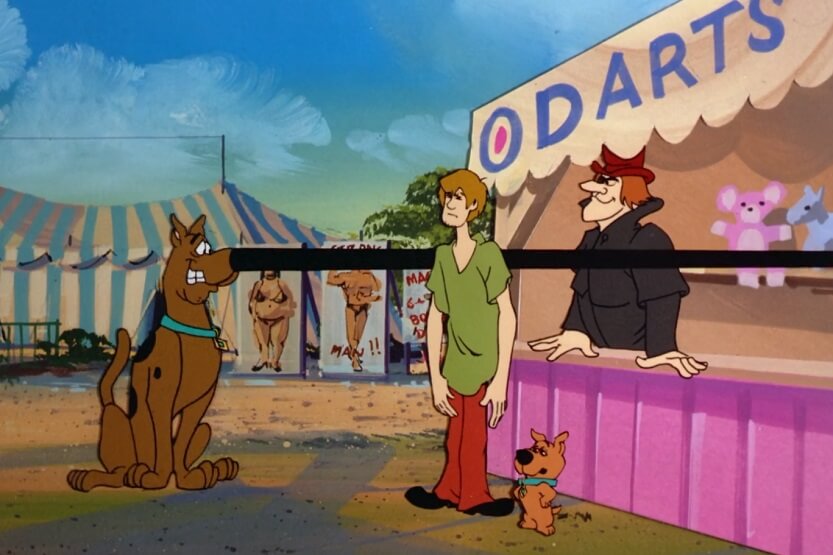 Scooby with a long nose