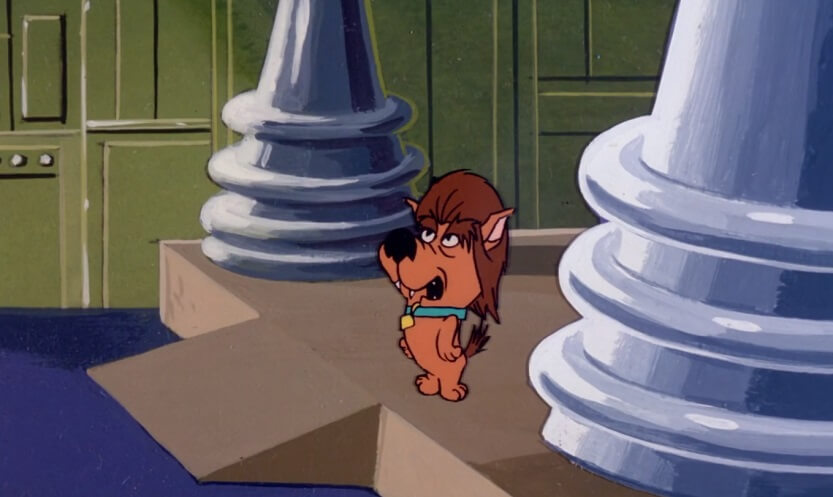 Scrappy as a werewolf