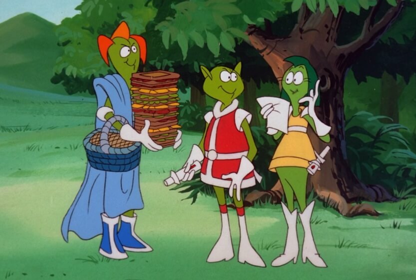 Sandwich stealing Aliens