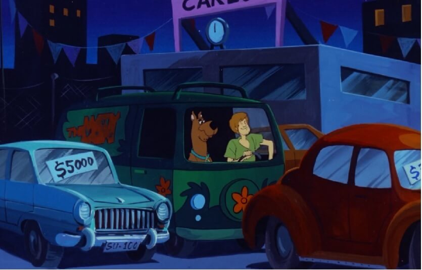 Mystery Machine on the Stakeout