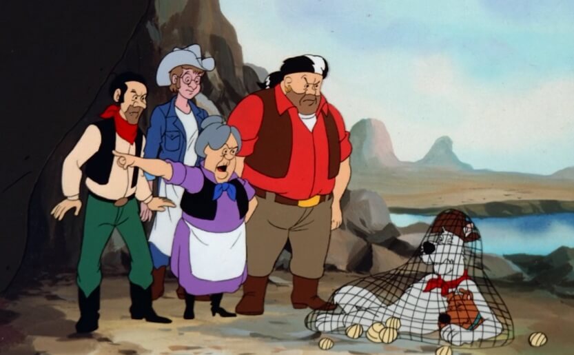 Yabba caught by his own net