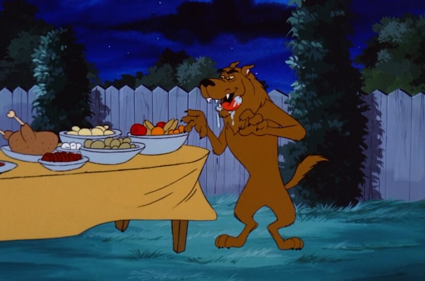 Scooby the hungry Werewolf