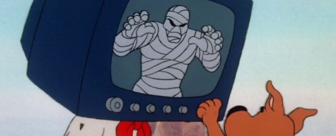 yabba with a tv head