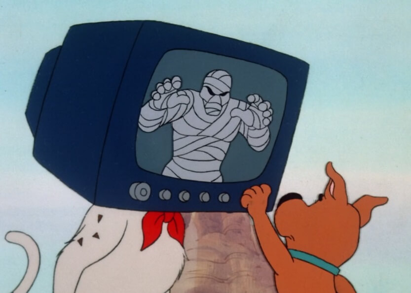 Yabba-Doo as the Mummy