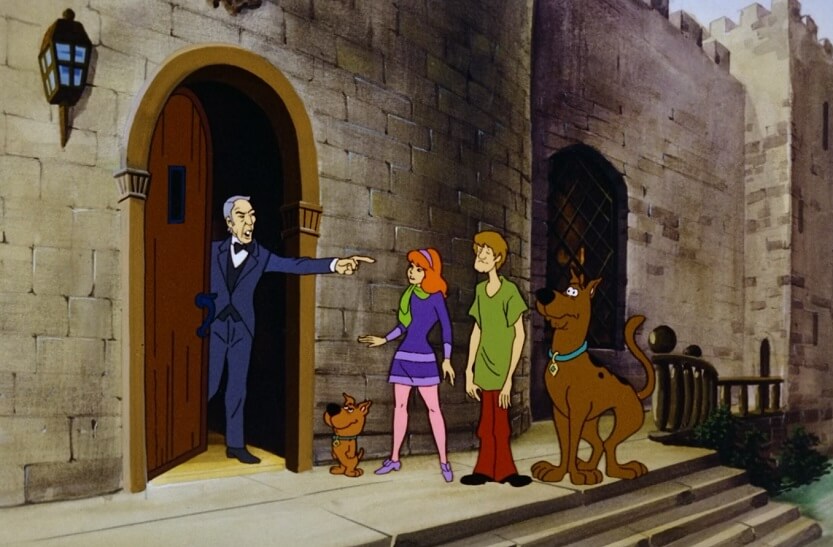 Bentley the caretaker tells everyone to leave