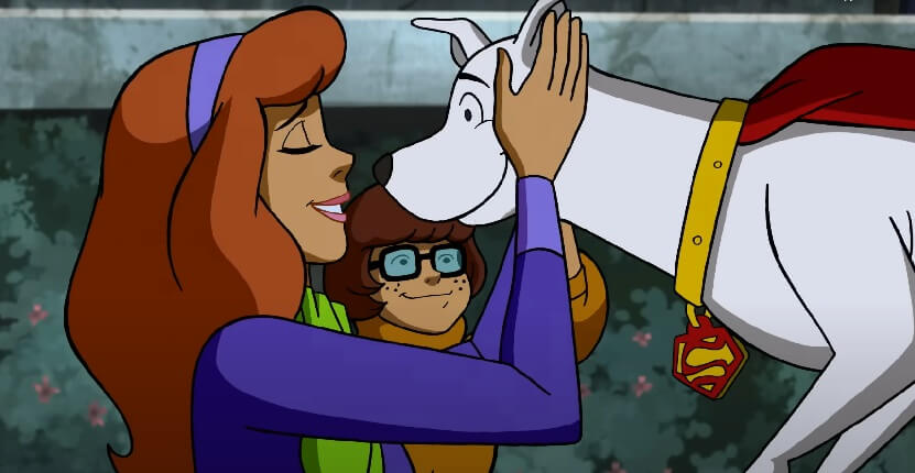 Daphne and Krypto having a moment