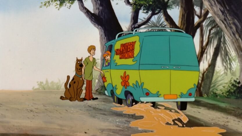 Mystery Machine Stuck