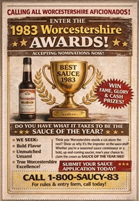 Worcestershire Sauce Awards - Nominations