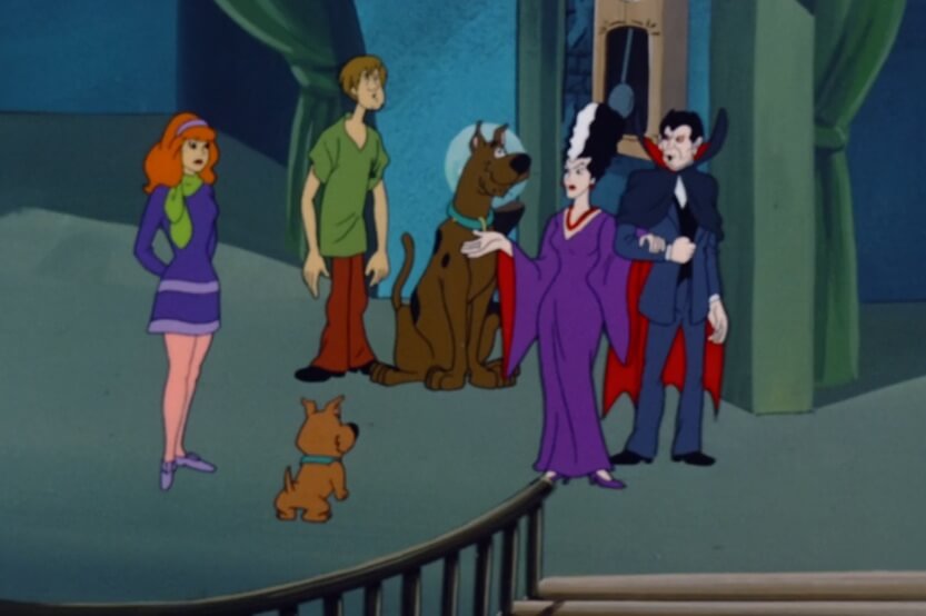 Gang meeting Dracula