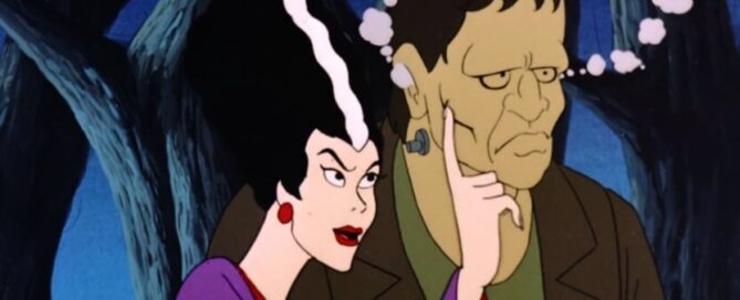 Dracula's wife and Frankenstein