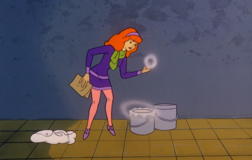 Daphne finds Phosphorus Paint
