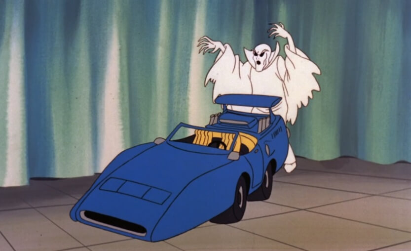 the Specter with his haunted Car