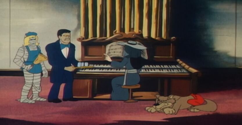 Norma, Franklin, Maid Mummy and Woof Woof