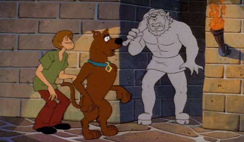 Scooby, Shaggy and a Cyclops