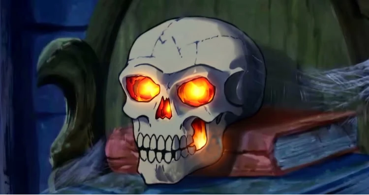 Glowing Skull Frame 1