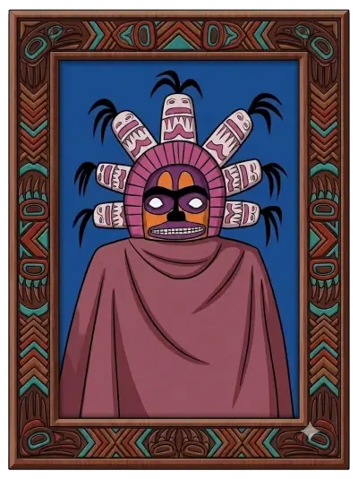 Native Effigy Portrait
