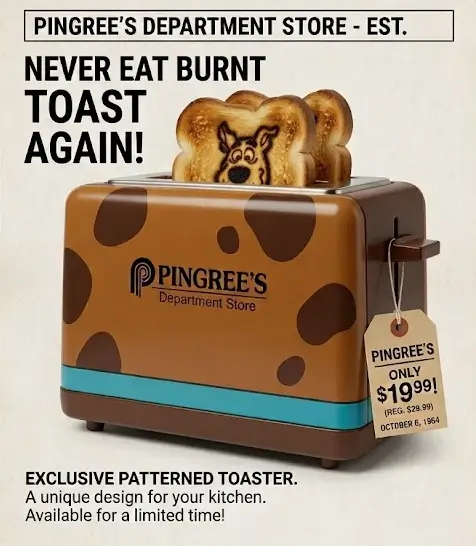 Scooby Toaster Promo