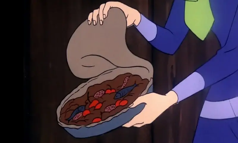 Cherry Anchovies Pie