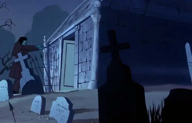 Mausoleum and Ghost of Elias Kingston