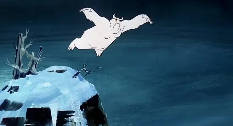 Flying Snow Ghost