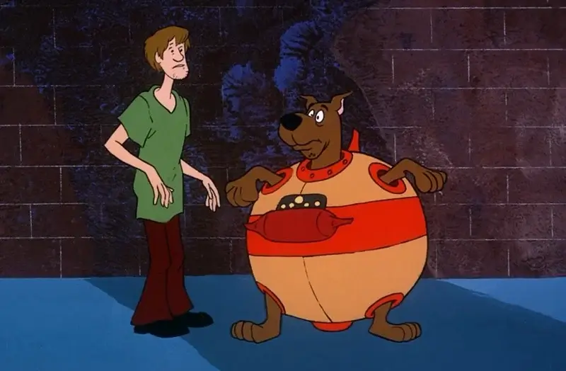 Scooby in Flying Suit