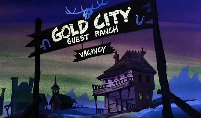 Gold City Ranch sign - Vacant